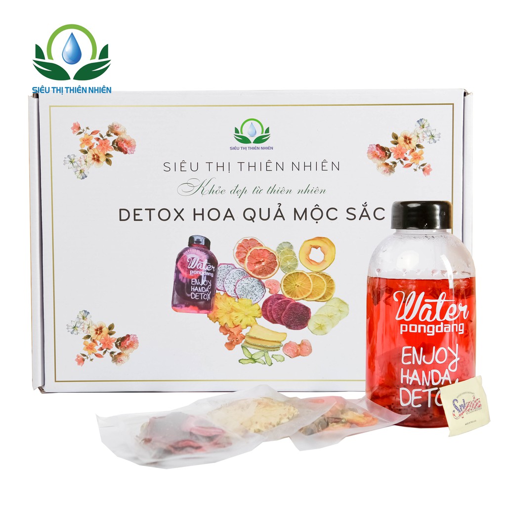 Set trà dưỡng nhan, dưỡng tâm, detox vip Mộc Sắc cao cấp, quà tặng, quà biếu sức khỏe