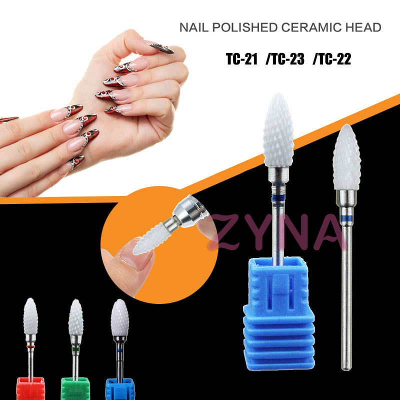 Mũi Khoan Dũa Móng Tay 2.35mm Bằng Hợp Kim Nhôm