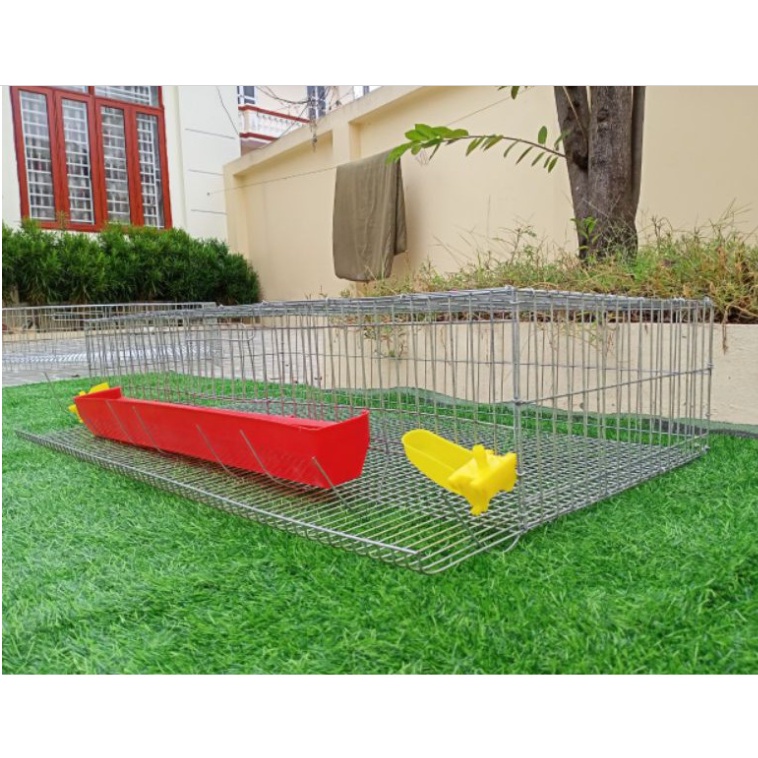 LỒNG CÚT ĐỦ PHỤ KIỆN KHÔNG CHÂN