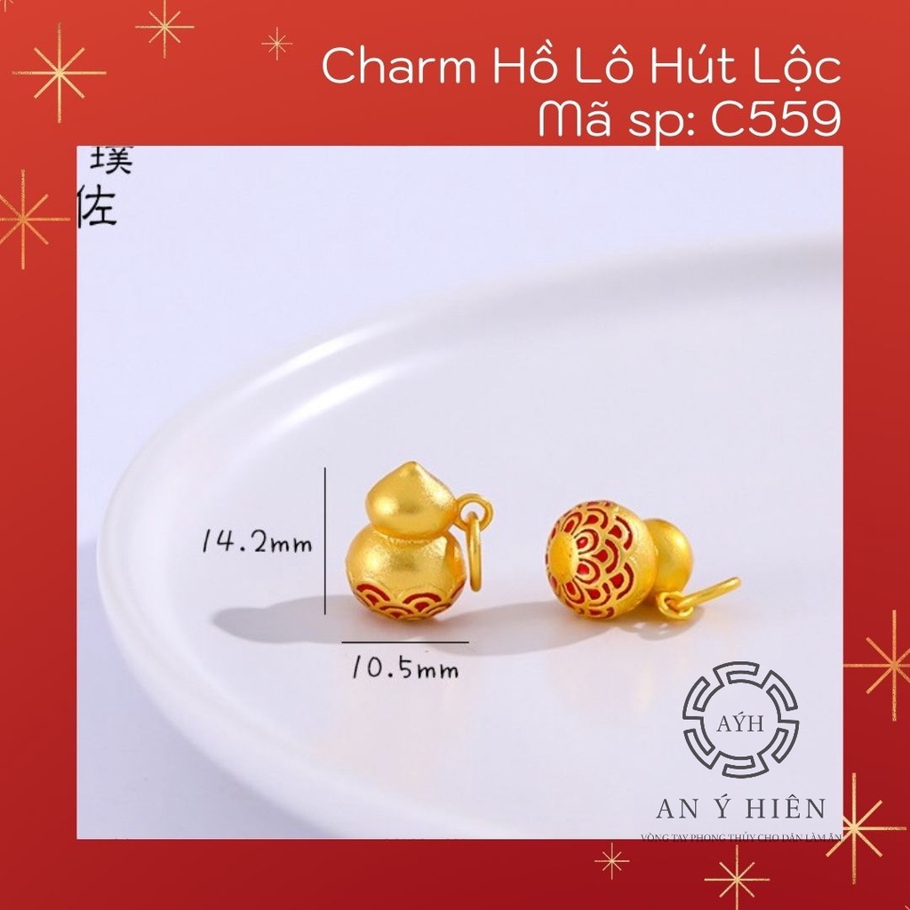 Charm Hồ lô hút lộc #C559 ( An Ý Hiên)