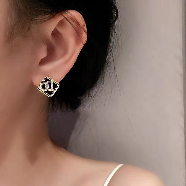 Đôi Khuyên Tai Mạ Bạc S925 Phong Cách Hàn Quốc Thời Trang Cho bông tai nữ phụ kiện khuyên tai