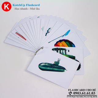 Flashcard tiếng Anh cho bé KatchUp - Giao Thông
