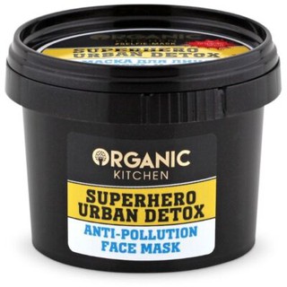 Mặt nạ Organic Kitchen Selfie-mask Superhero Urban Detox Anti-pollution detox da, làm sạch sâu, giảm viêm mụn
