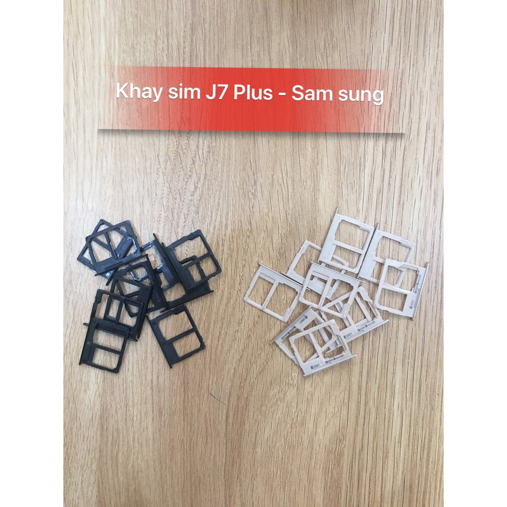 Khay sim J7 plus - Sam sung