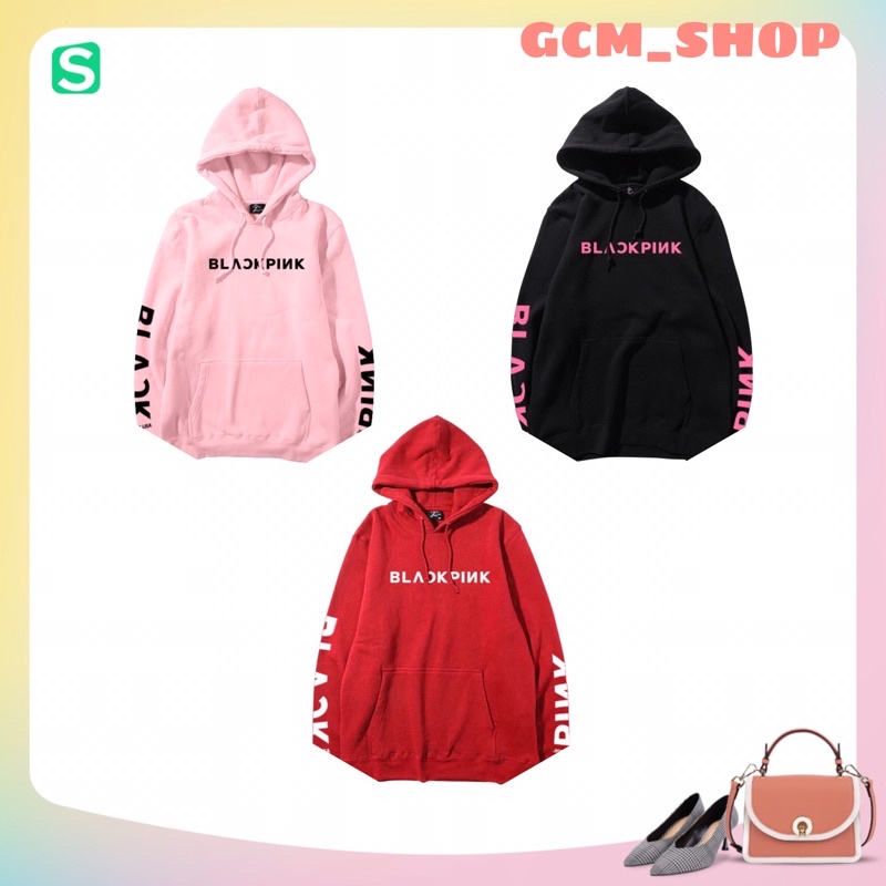 ÁO HODDIE, ÁO KHOÁC NỈ IN CHỮ BLACKPINK