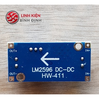 Mạch (Module) Hạ Áp Buck DC-DC LM2596 3A (Vào 4-35VDC Ra 1-30VDC)