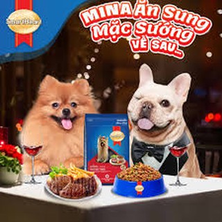 (500Gram) Thức ăn hạt chó SmartHeart 500gram ( hạt chó, cám chó, hạt khô )