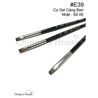 Cọ Đắp Gel Nhật Cáng Đen - Số 06