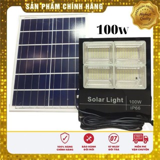 Đèn năng lượng mặt trời solaling 4 khoang 100w siêu sáng