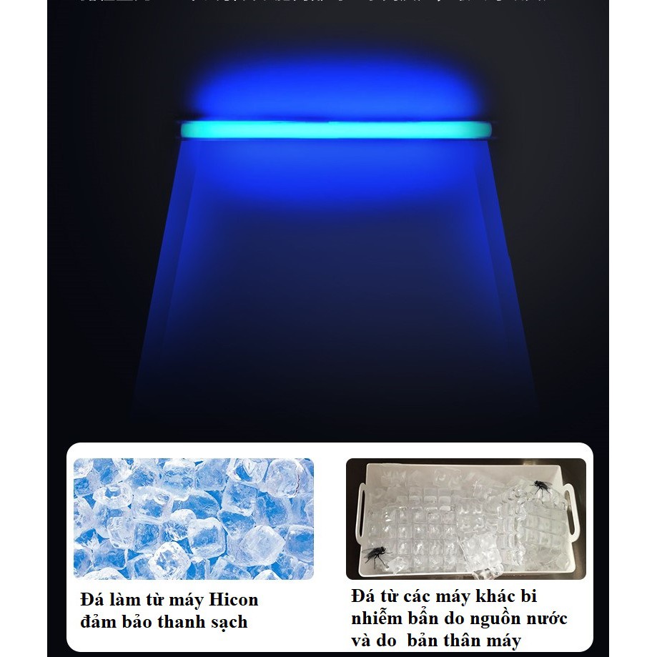 -Máy làm đá viên TAKAIPRO HZB-60- công suất 68Kg/ngày- Bảo hành 1 năm