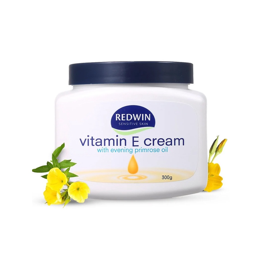 Kem Dưỡng Da REDWIN Cấp Ẩm Làm Trắng Mềm Mịn Ngăn Ngừa Lão Hóa Sần Sùi Khô Ráp Vitamin E Cream 300g - Khongcoson