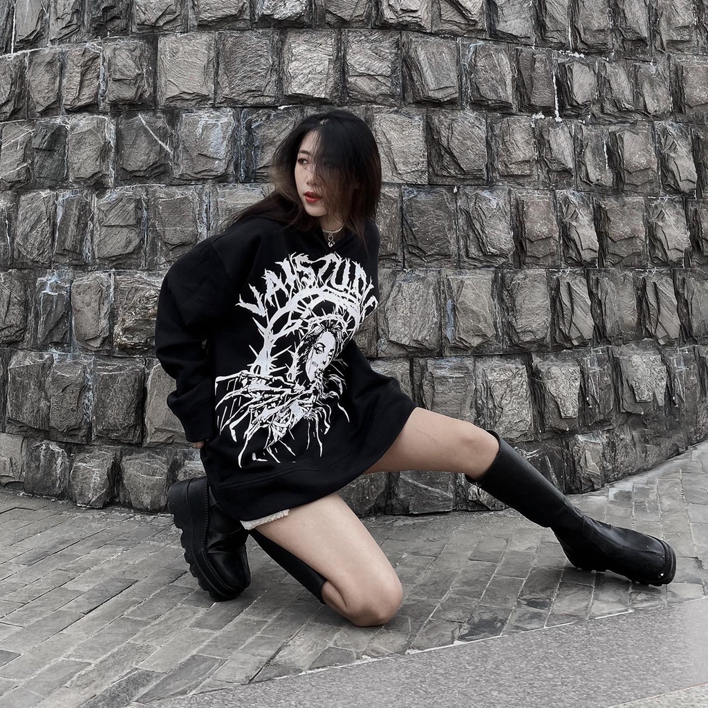 Áo hoodie vah studio SHADOW Áo khoác nỉ vah.studio chất nỉ bông cao cấp - Gin Store