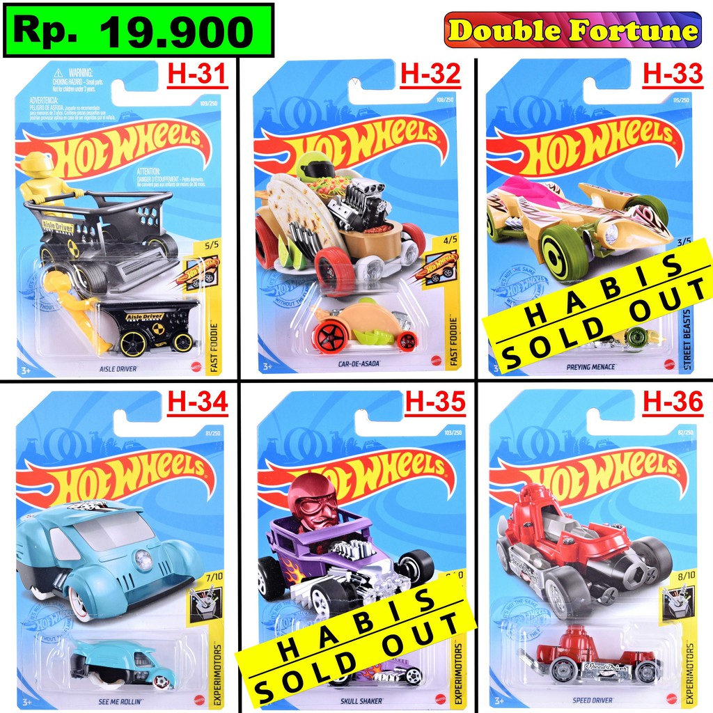 HOT WHEELS Xe Đồ Chơi Hotwheels Can Choose