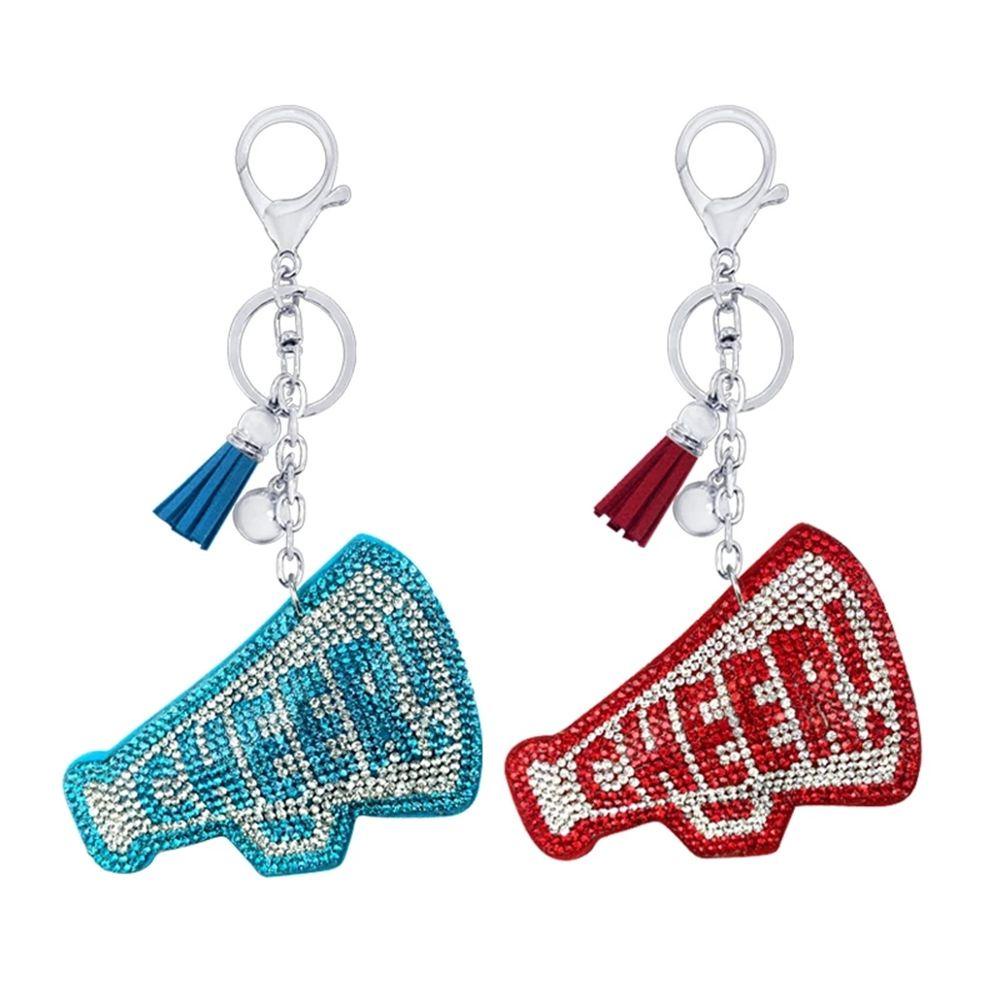 Móc Khóa Dây Tua Rua In Chữ Cheer Trang Trí Túi Xách / Quà Tặng