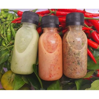 SÉT NƯỚC CHẤM HẢI SẢN 3 chai mini 50k
