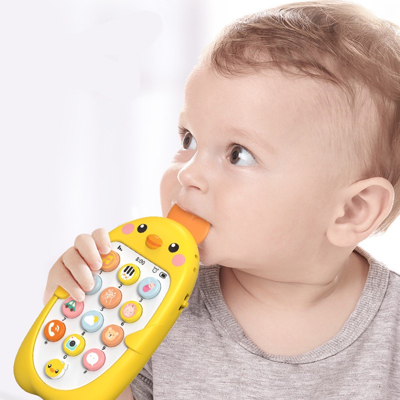 Điện thoại đồ chơi phát nhạc vui nhộn độc đáo dành cho bé