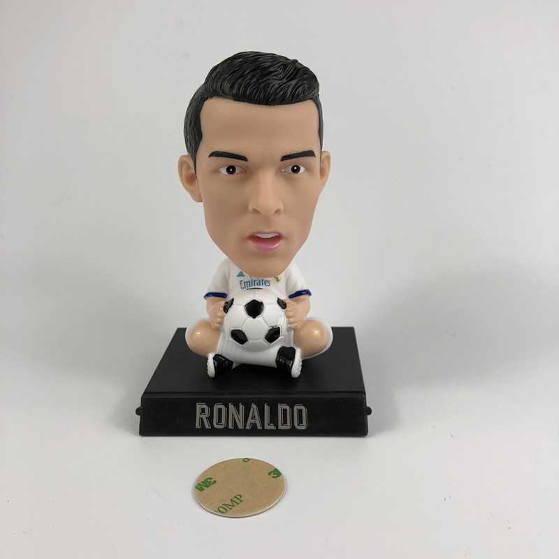 Taplo ô tô xe hơi cầu thủ RonaldoCR7,Messi,Salah,Beckham,Ronaldo Béo,Pogba để trang trí oto,để bàn làm việc