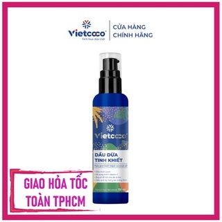Dầu dừa tinh khiết vitamin E VIETCOCO - dầu dừa mỹ phẩm - chai xịt 130ml