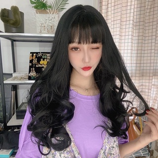 Tóc giả nữ nguyên đầu xoăn đuôi mc1574 55cm