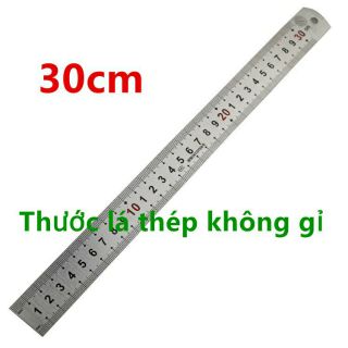 THƯỚT LÁ INOX 30CM