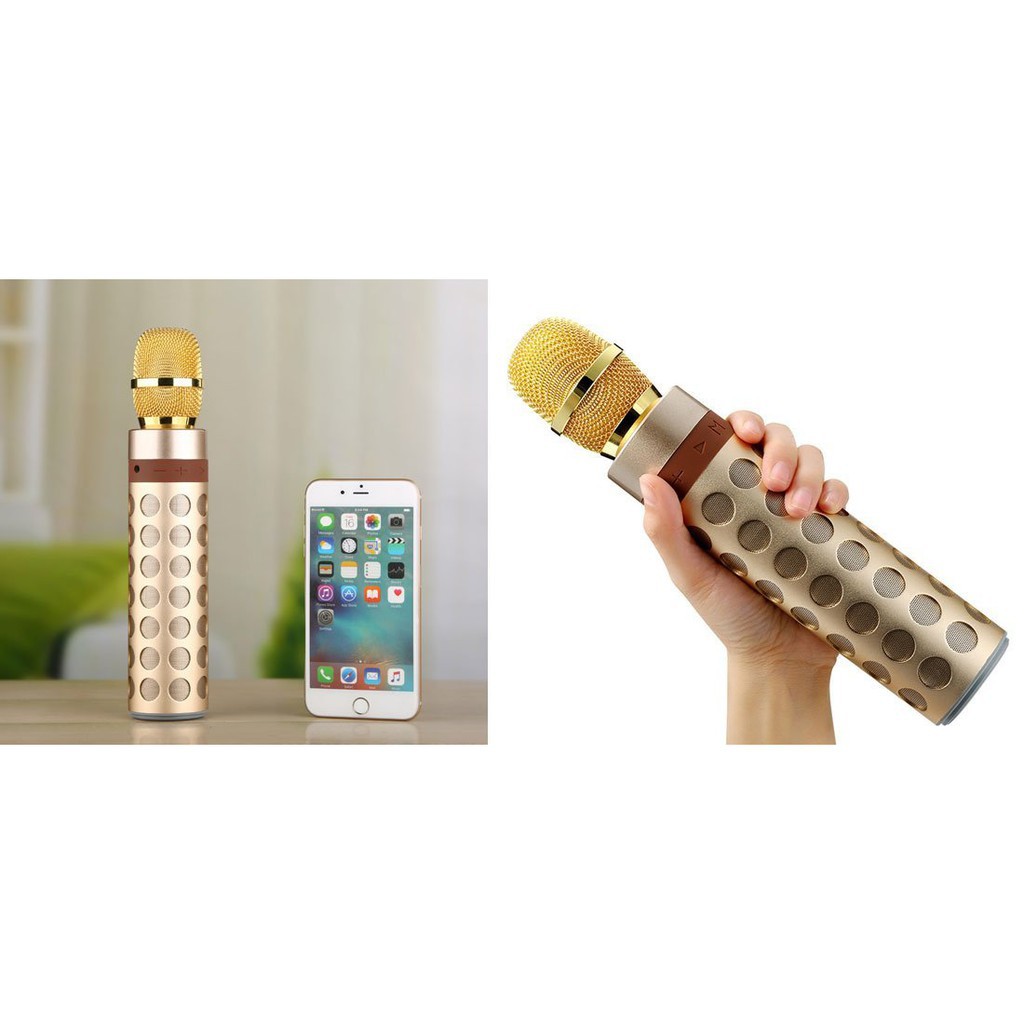 Micro Bluetooth Không Dây Cầm Tay Hát Karaoke Ktv