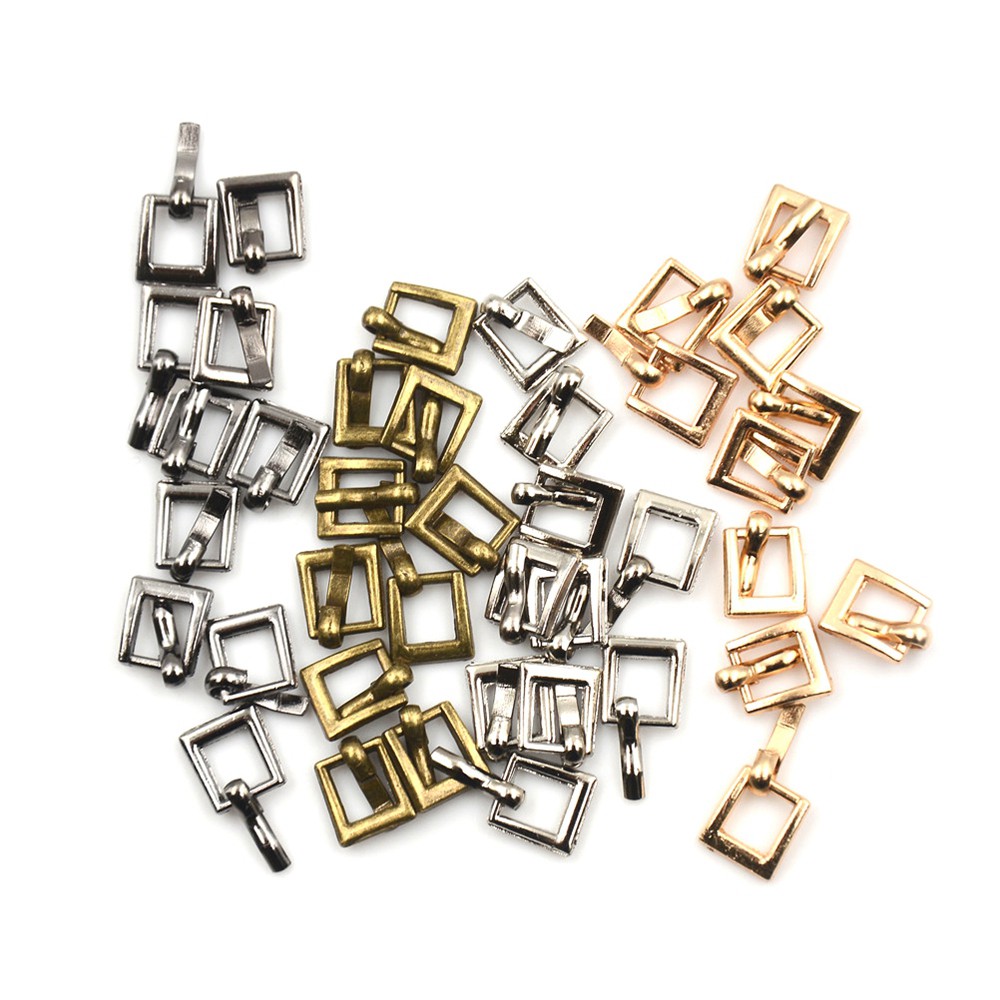 TRI Set 6 / 9 Nút Khóa Thắt Lưng 7x8mm Dành Cho Búp Bê