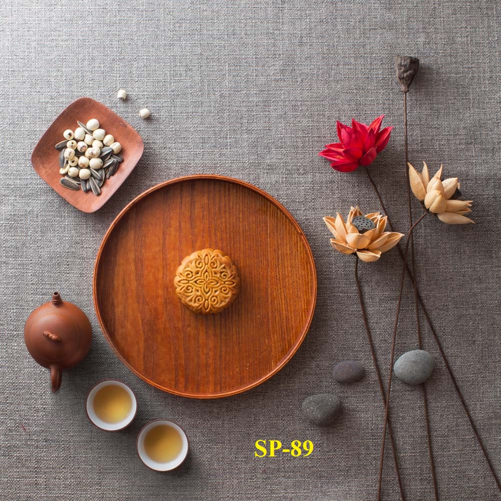 Tấm Phông Nền Chụp Ảnh Sản Phẩm Bánh Trung Thu Trà Xanh Đồ Ẳn Hot Nhất