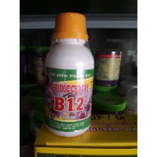 Chai 100ml Vitamin B12 giải độc cho cây