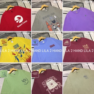 Áo phông mỹ 2hand Unisex Loại 1 Màu (Chọn mẫu ở ảnh)
