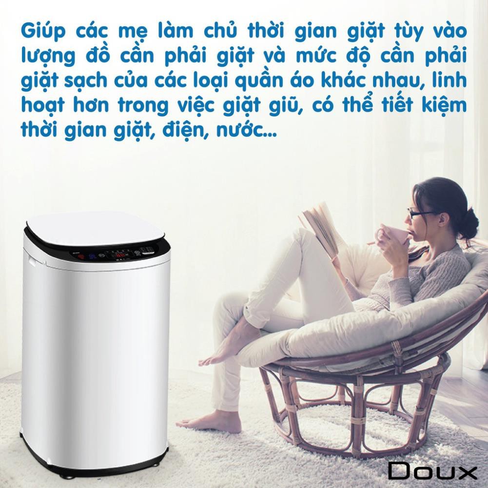 [Bảo hành chính hãng] Máy giặt đồ em bé 3in1(giặt, vắt, tia uv diệt khuẩn) Hàn Quốc mini Doux/ Doux Lux