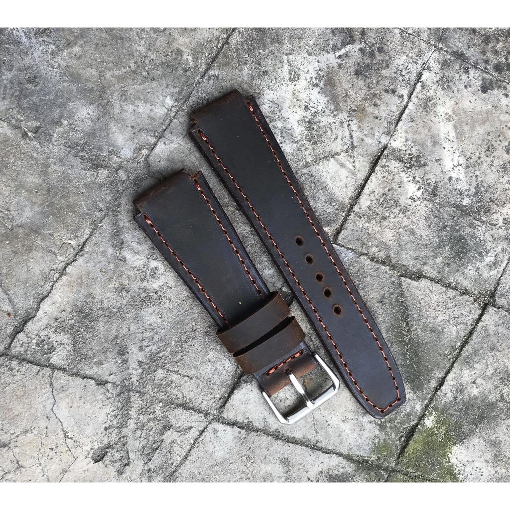 Dây Da Đồng Hồ Casio 1200 da bò sáp