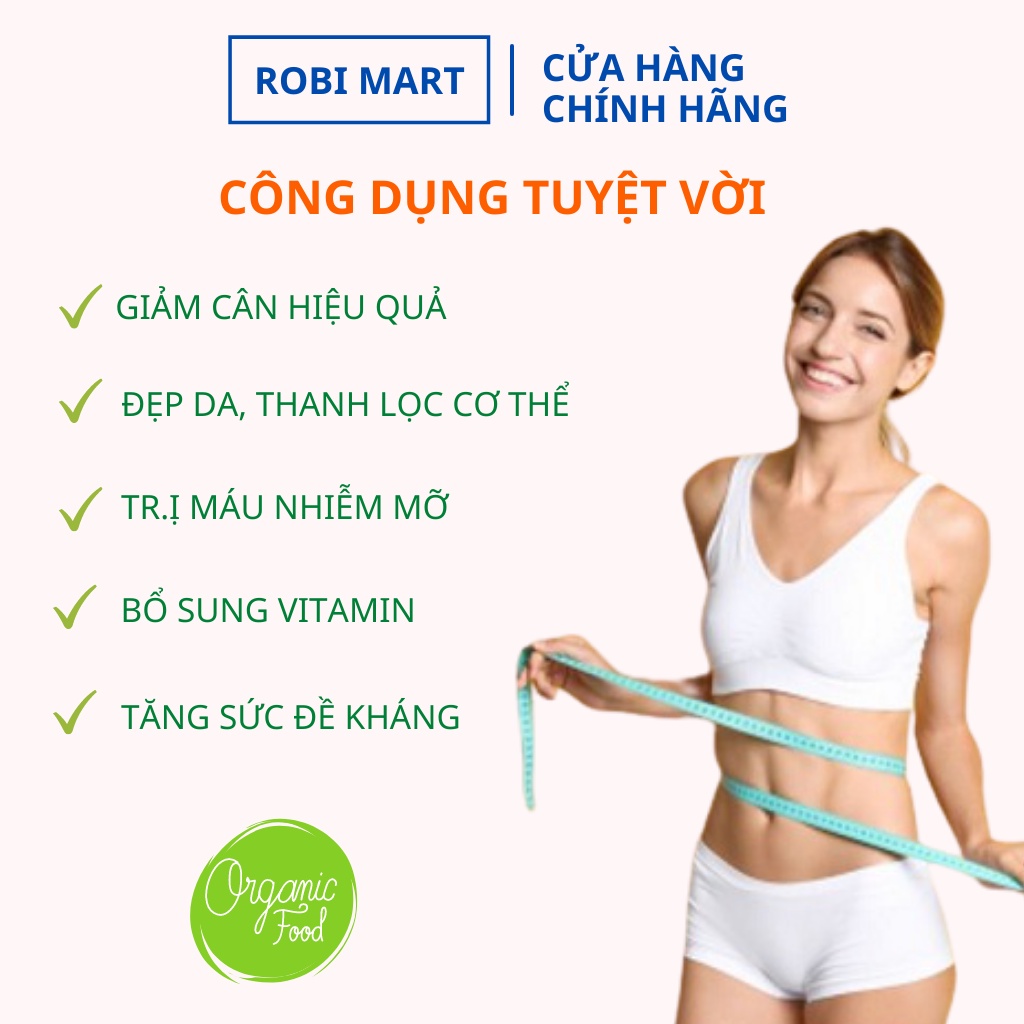 Bưởi thái lát sấy lạnh Robimart giảm cân hiệu quả, tăng đề kháng gói 250gr
