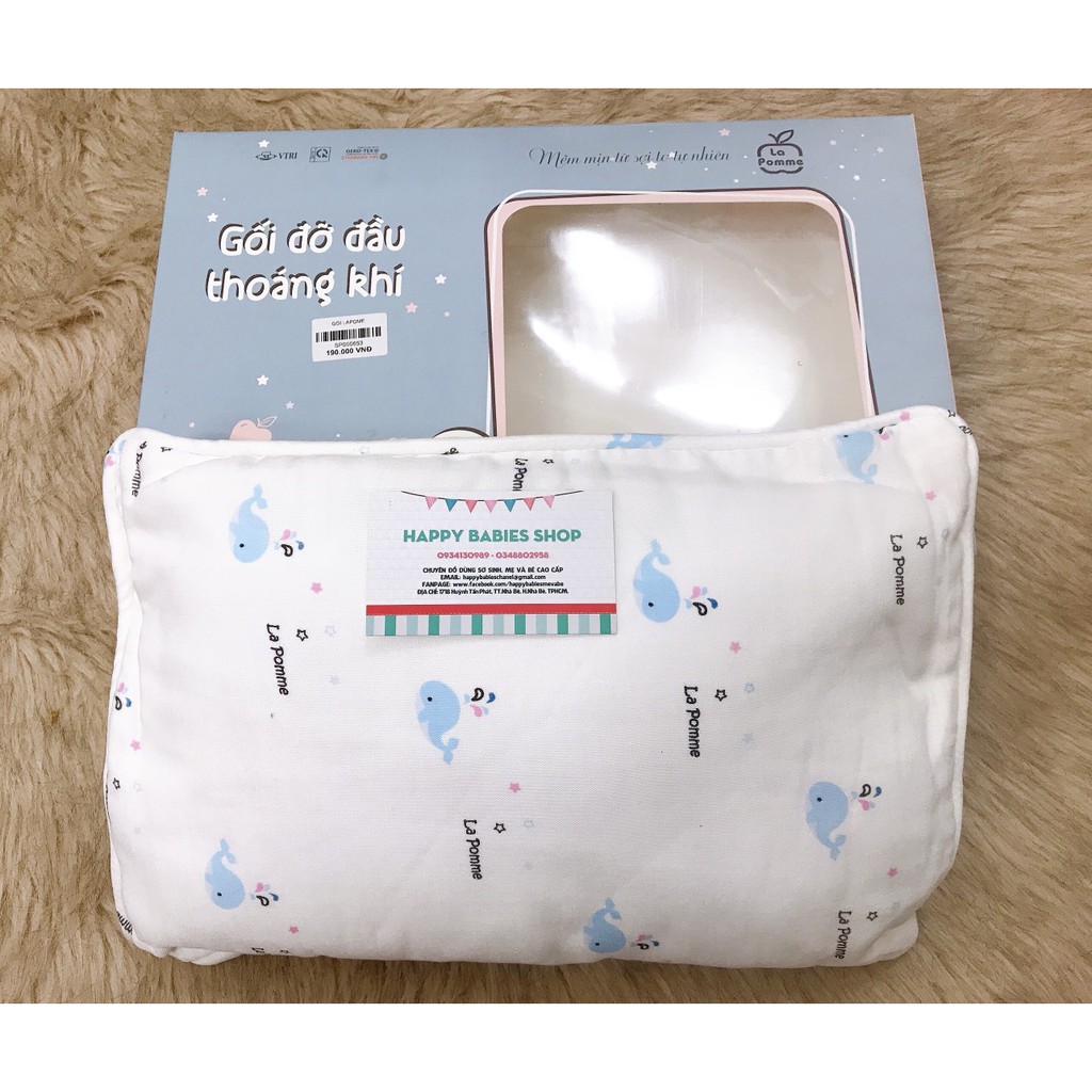 Gối Đỡ Đầu Thoáng Khí Lapome