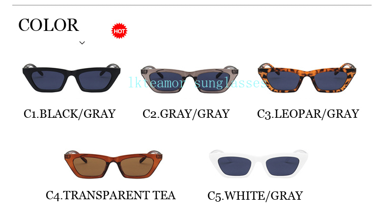 Kính Mát Mắt Mèo Thời Trang Âu Mỹ