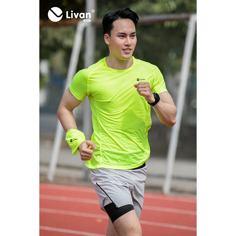 Quần Chạy Bộ Running Nam 2 Lớp Livan Sport Nhiều Ngăn Đựng Phụ Kiện