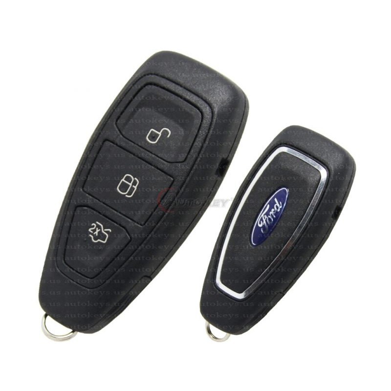 Ốp chìa khóa Ford Ecosport 15, Focus, Fiesta-bọc chìa khóa vân carbon cho xe ô tô M8