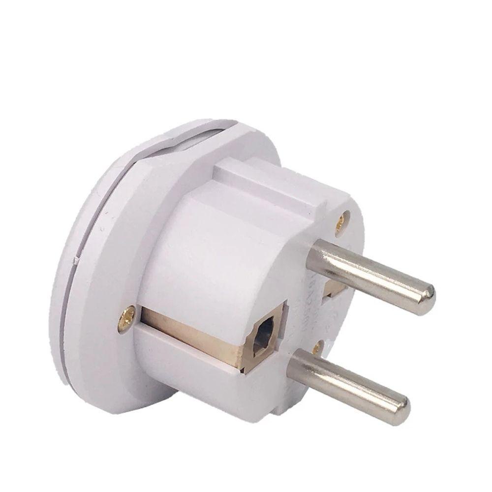 Phích Cắm Điện Chuyển Đổi 16A 250V 2 Chấu CN US Sang EU Chuyên Dụng