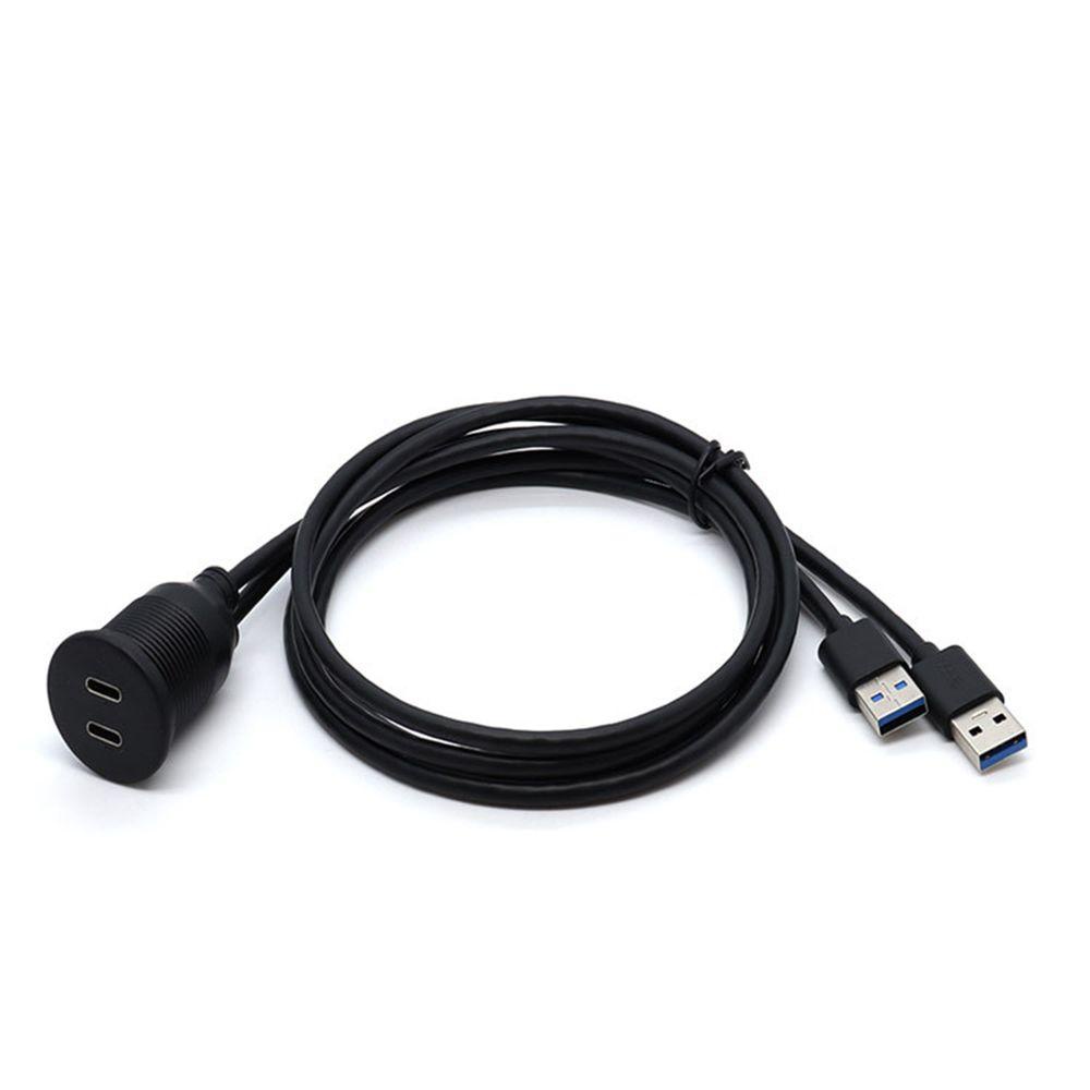 MYRONGVN Dây Cáp Nối Dài Chống Thấm Nước Cho Xe Hơi / Xe Máy