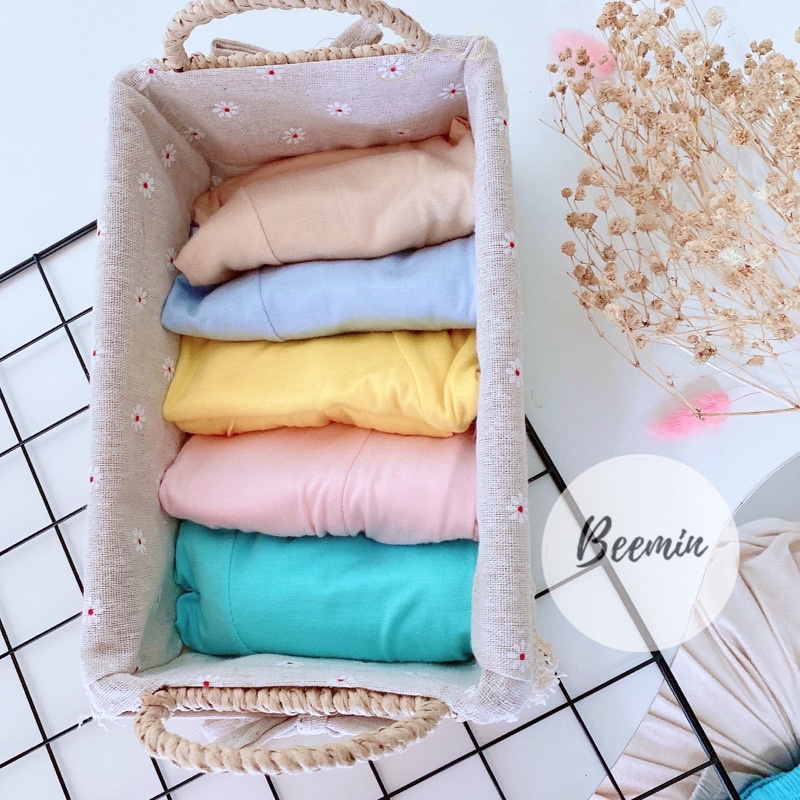 SALE! SÉT 5 QUẦN DÀI ĐÁP ĐŨNG CHẤT THUN LẠNH HÀNG BEEMIN CHO BÉ