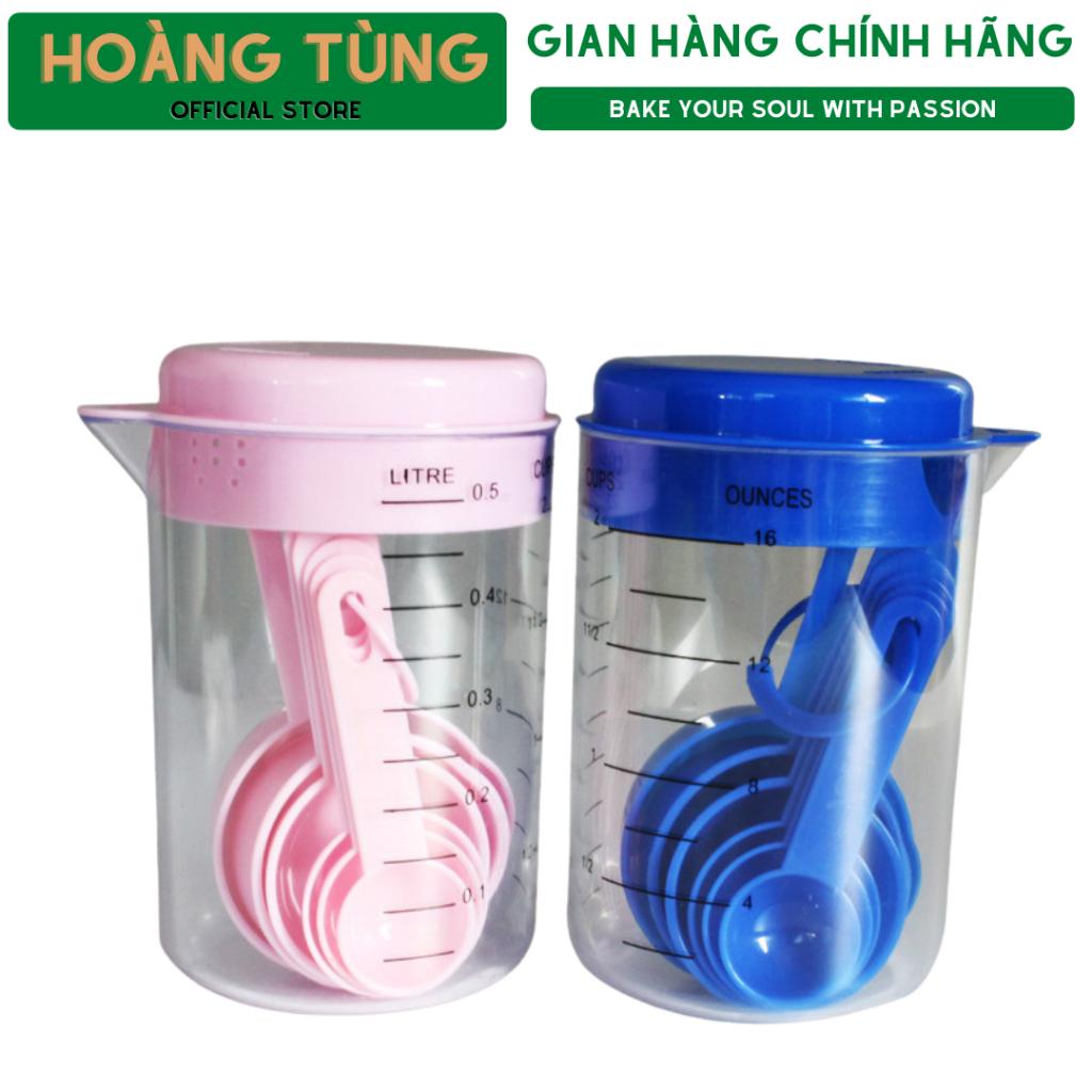 Bộ thìa đong kèm cốc chia