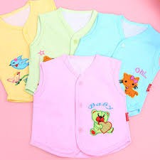 Áo gile cotton 2 lớp cho bé yêu loại đẹp