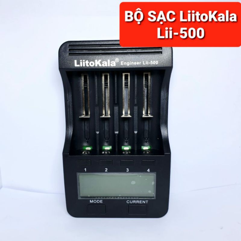 BỘ SẠC THÔNG MINH LiitoKala-Lii-500 CHÍNH HÃNG