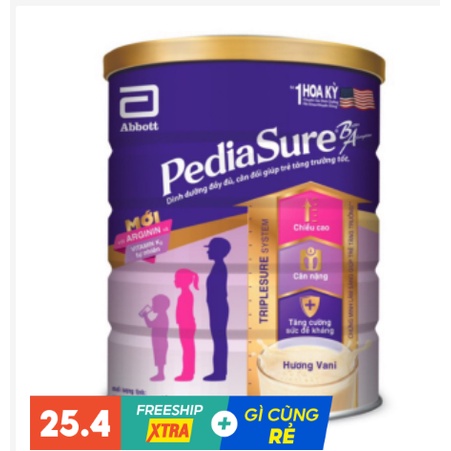 Pediasure milk can of 1.6kg. HSD Date 2023