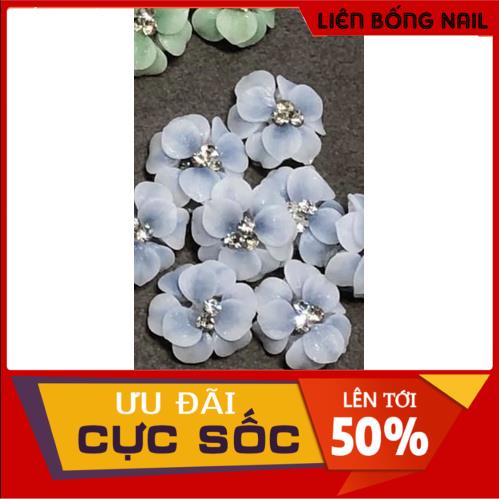 Hoa bột nail chân mẫu mới
