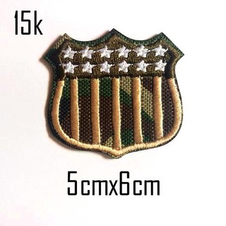 Sticker vải, patch ủi Army Camo