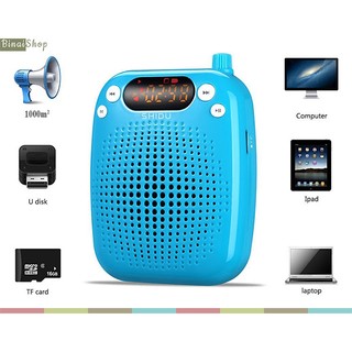 Máy trợ giảng không dây bluetooth SHIDU SD-S611 (UHF) (Đen)[Bảo hành 12 tháng]