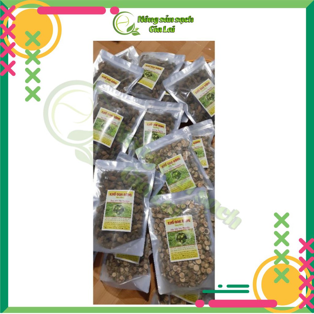 1kg Khổ qua rừng mướp đắng rừng loại nguyên quả và thái lát sấy khô