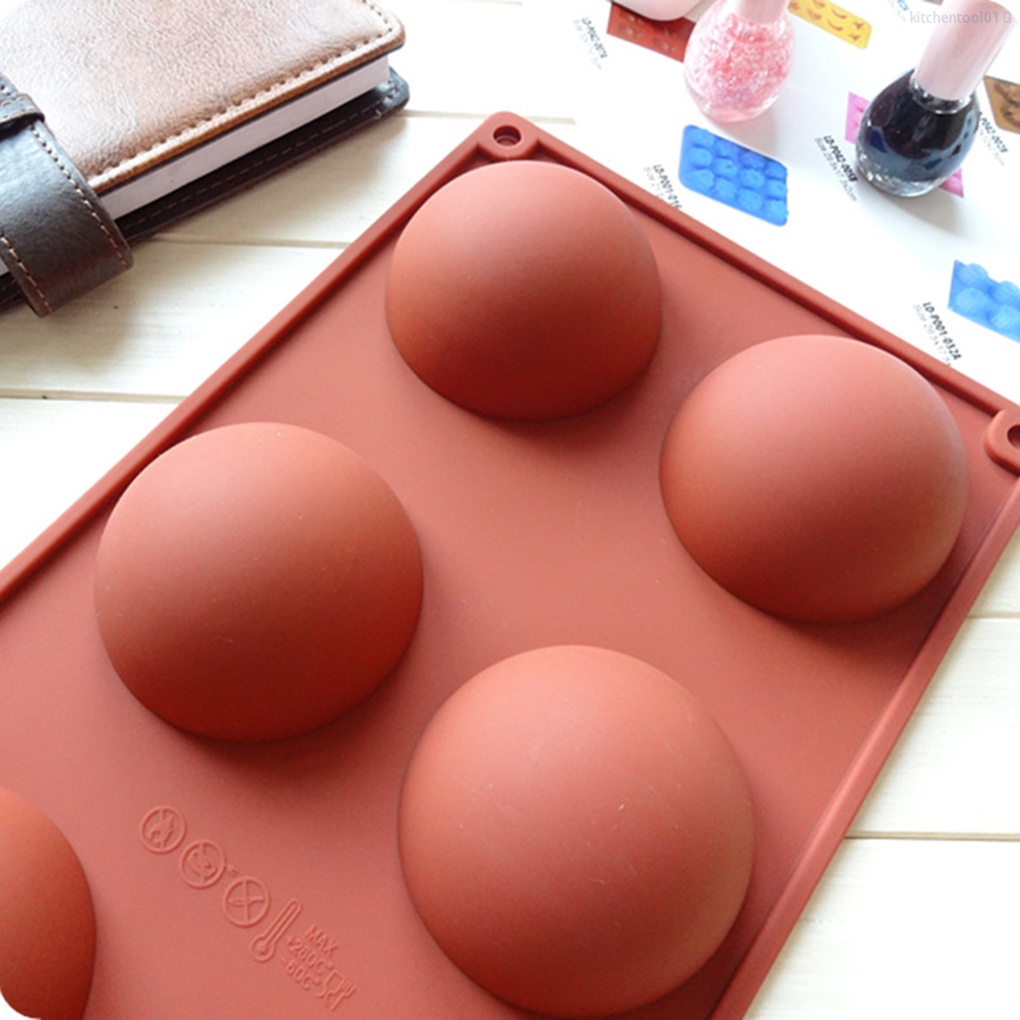 Khuôn silicone làm bánh/sô cô la chống dính tiện dụng cho nhà bếp DIY