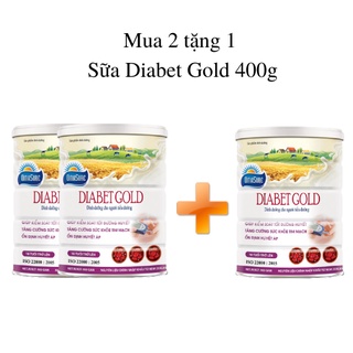 Combo 2 hộp sữa tiểu đường Diabet Gold 400g