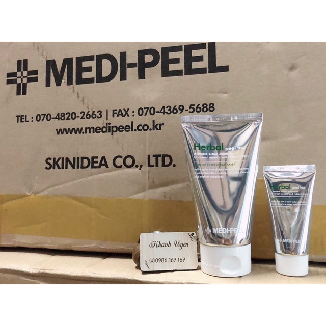 Mặt nạ gai biển Herbal peel tox Medipeel